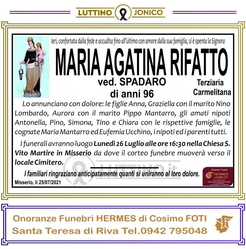 Maria Agatina  Rifatto